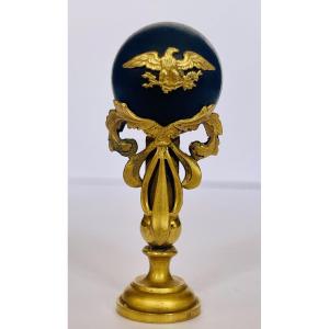 Sealing Stamp - Gilded Bronze
